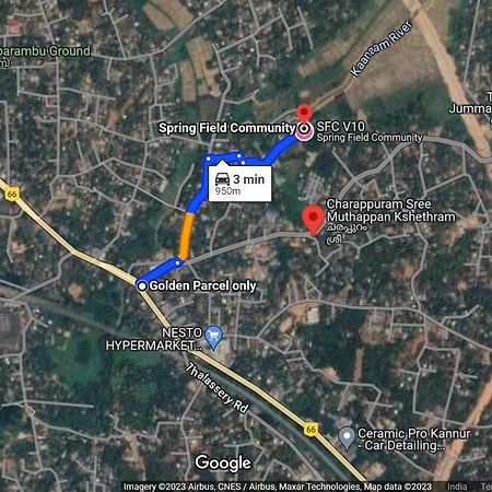 "Radhas" 4Br Villa In Gated Spring Field Community, Kannur Exterior photo